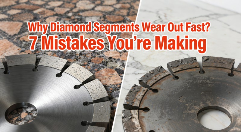 Why Diamond Segments Wear Out Fast? 7 Mistakes You’re Making