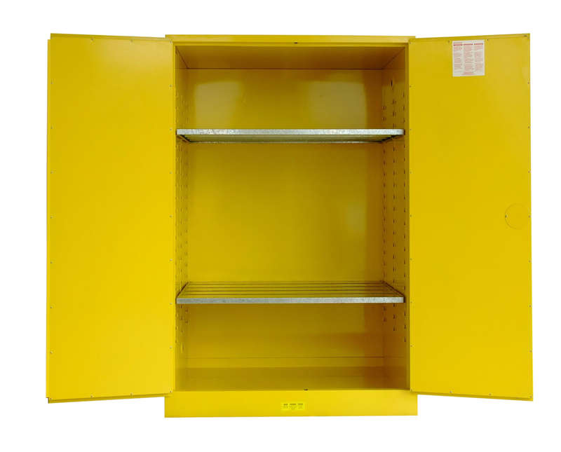 Flammable Safety Cabinet - Yellow Industrial Safety Cabinet