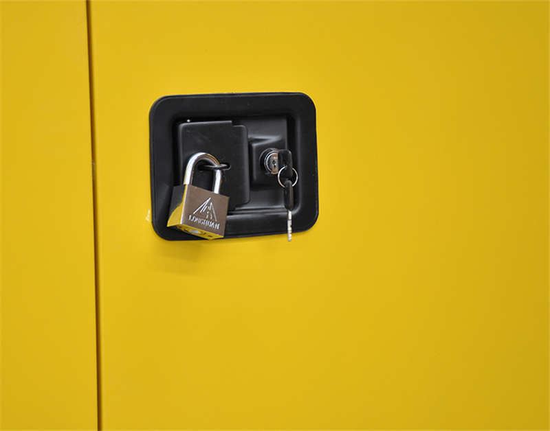 Flammable Safety Cabinet - Yellow Industrial Safety Cabinet