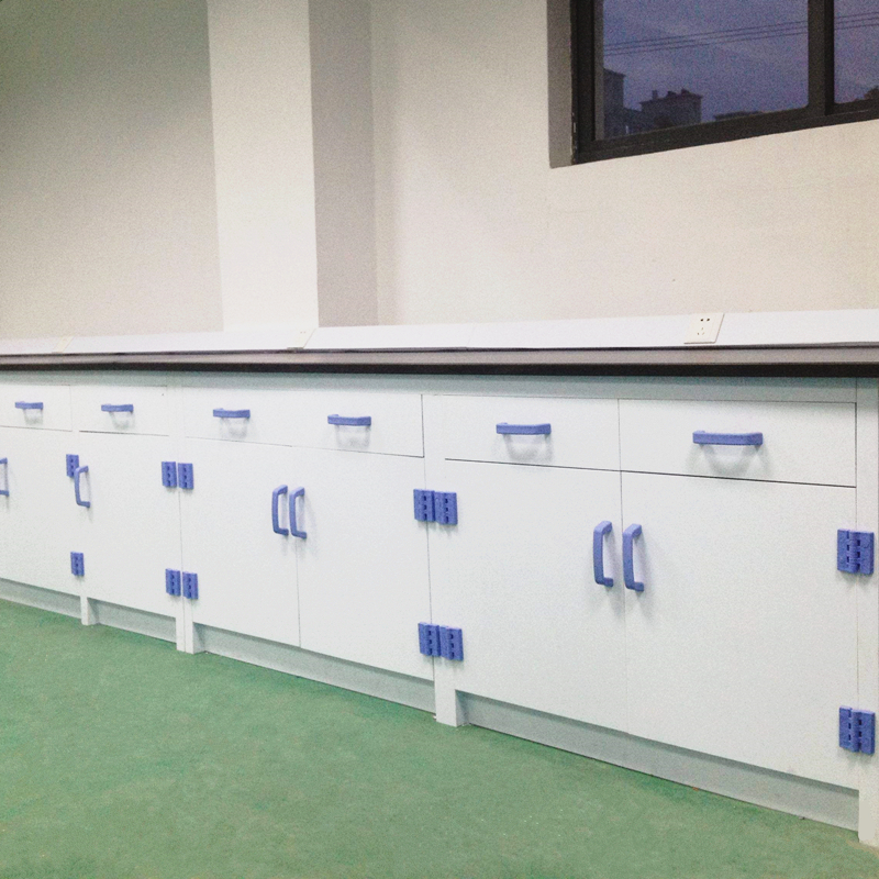 PP Lab Side Bench, Strong Acids and Alkali Resistant PP Lab Table, Anti-corrosion Lab Furniture 
