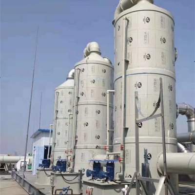 Wet Scrubber Exhaust Gas Treatment Spray Tower