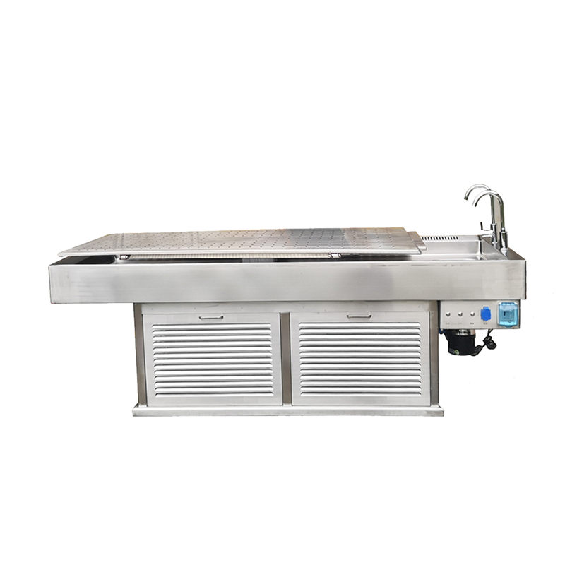 Hospital Lab Multifunctional Anatomy Table Plice Forensic autopsy table medicolegal dissecting table