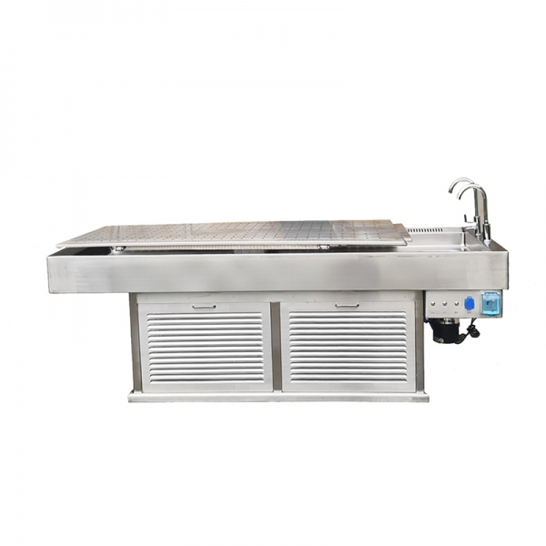 Hospital Lab Multifunctional Anatomy Table Plice Forensic autopsy table medicolegal dissecting table