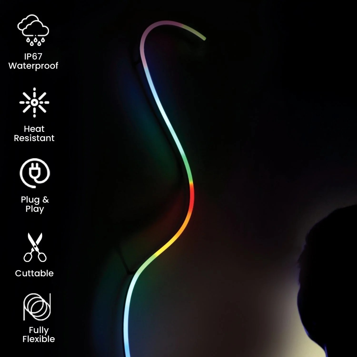 IP67 DMX512 Pixel RGB / RGBW （Side/Top Bend）