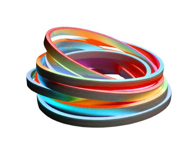Slim Digital Neon Flex Strip Light