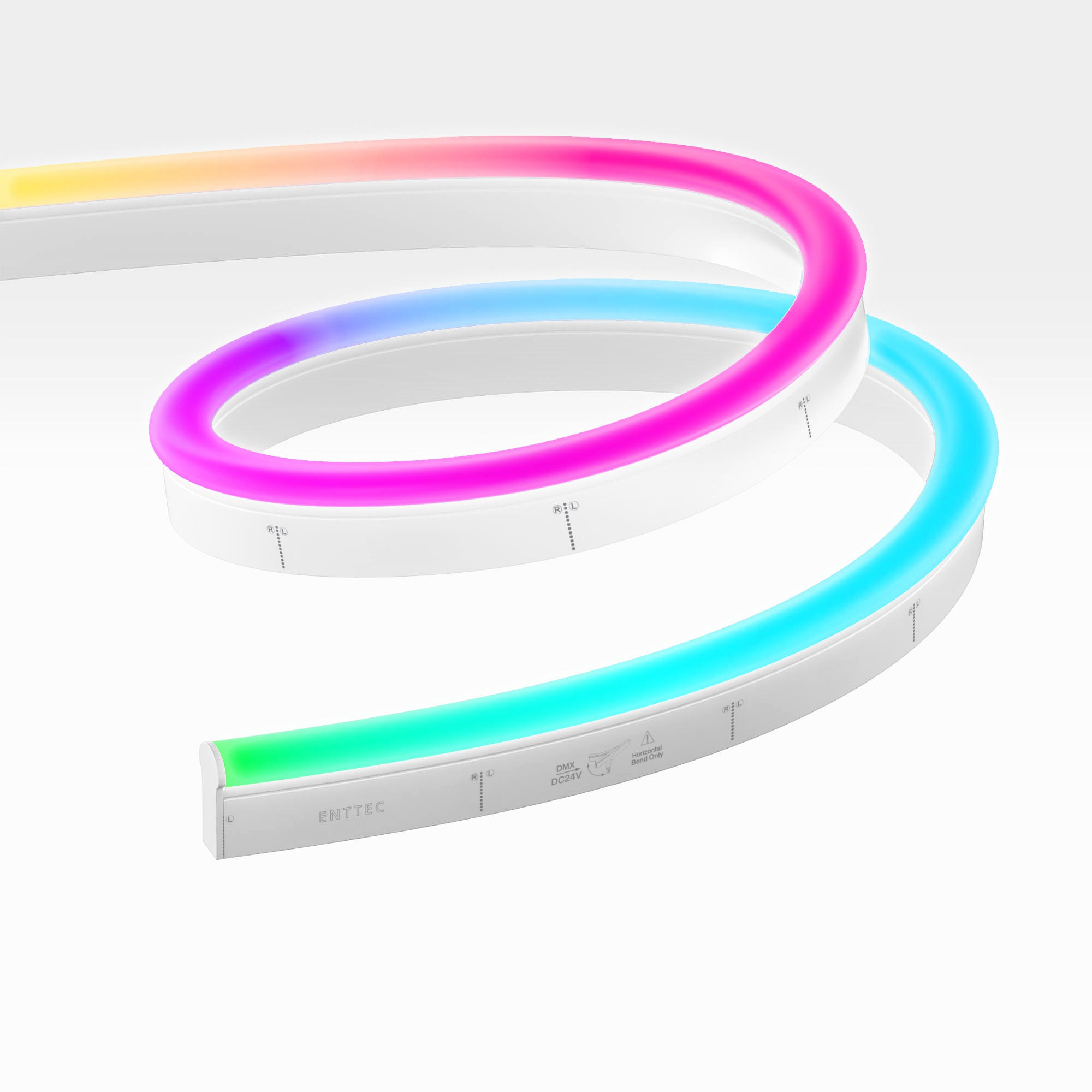 15*15mm Horizontal view silicon LED NEON FLEX Strip