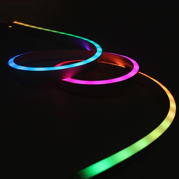 DMX/SPI Media Ribbon-IP67-1516 Pixel RGB / RGBW (Side/Top Bend)