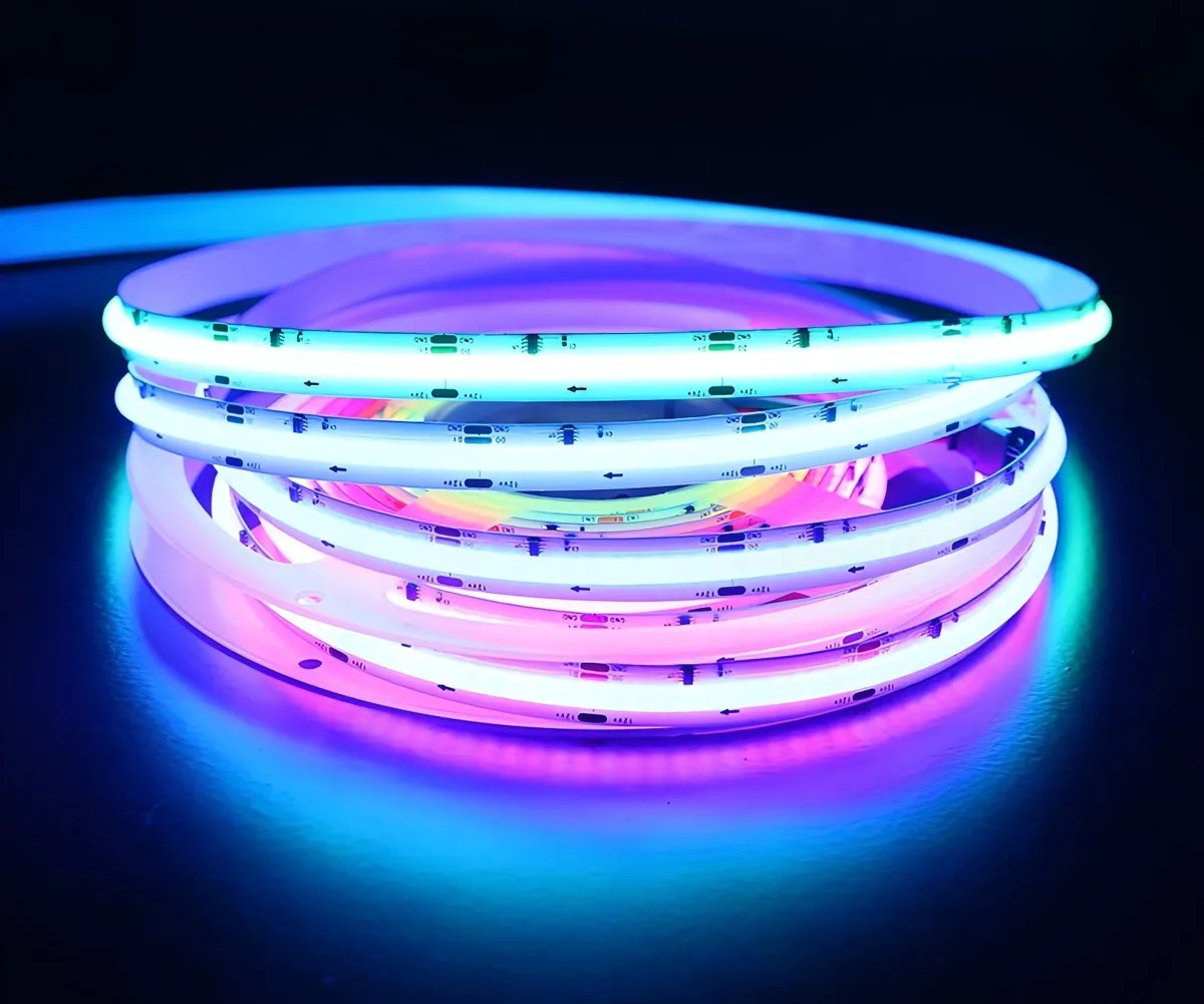 Addressable RGB COB LED Strip RGBIC