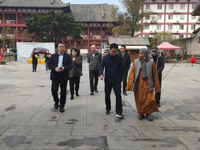 宁德市委、福鼎市委等领导赴资国寺考察慰问