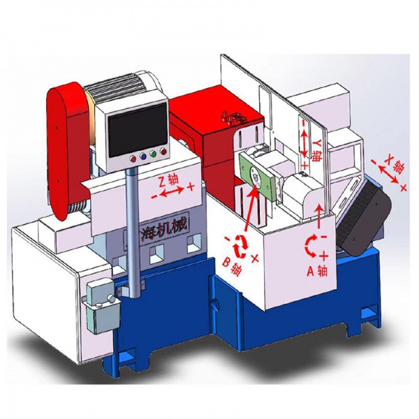 SKDM-350[450]-5 CNC Five-axis Single-sided Knife Grinding Machine