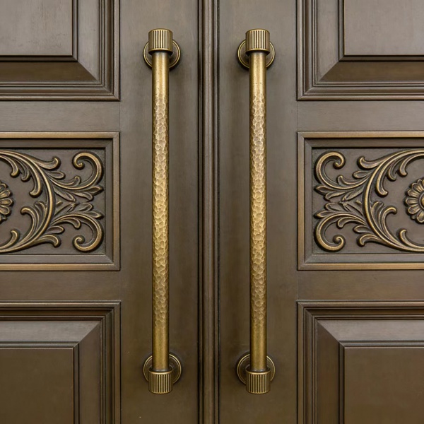 Custom Very Expensive Luxury Entry Door Pull Handle Set