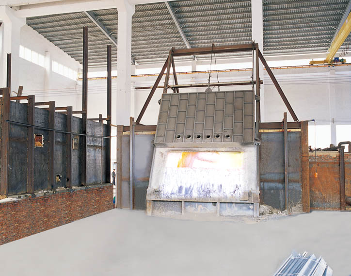 Melting production line