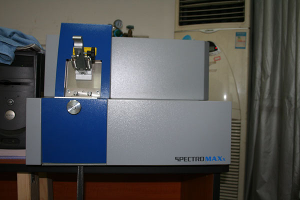 Direct reading spectrometer