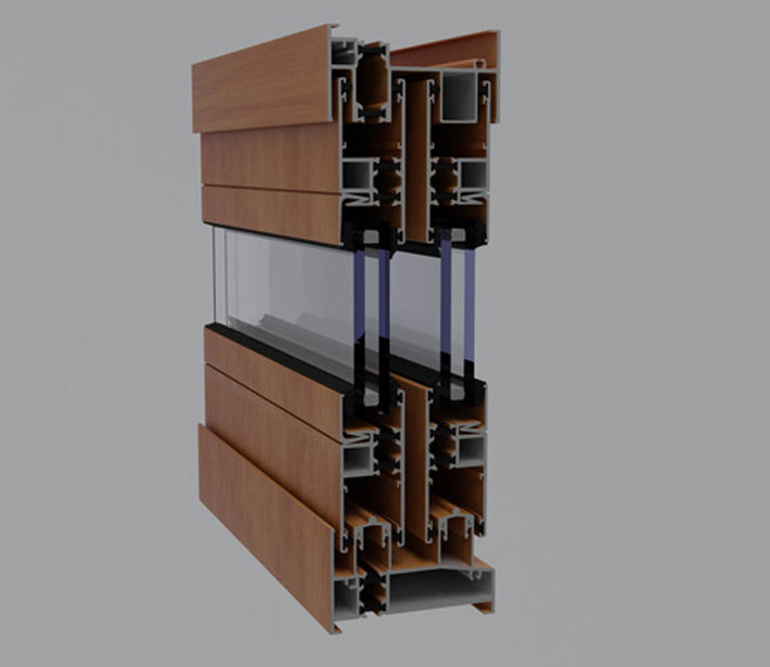 Thermal break casement window