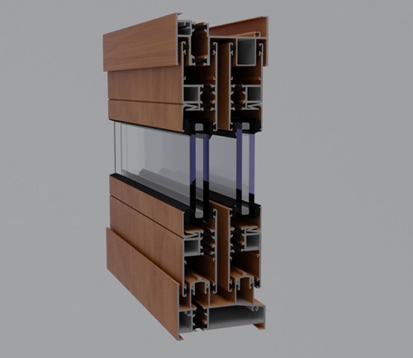 Thermal break casement window