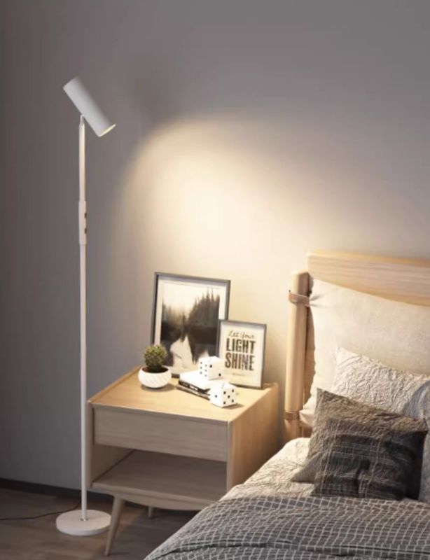 Elegant black, elegant white iron, aluminum entry shoe cabinet corner floor lamp