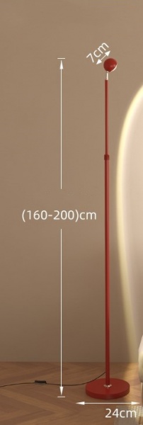Ferrari red iron advanced photographic atmosphere design auxiliary light