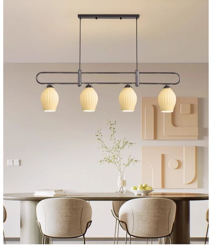 Sand nickel iron ceramic modern wabi-Sabi ceiling light