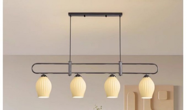 Sand nickel iron ceramic modern wabi-Sabi ceiling light