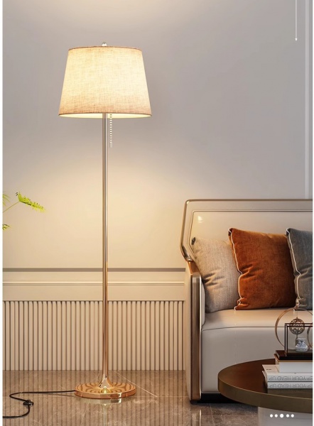 Warm white cloth, iron Nordic ins wind bedside atmosphere lamp