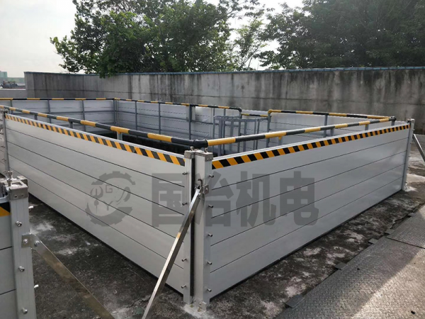 Installation of waterproof baffle