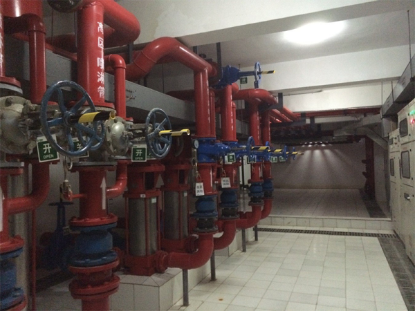 Camphor Garden fire protection project