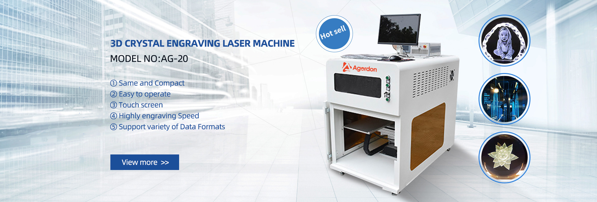 3D CRYSTAL ENGRAVING LASER MACHINE