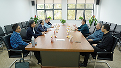 河南省固始县政府领导到访轻喜到家,洽谈促...