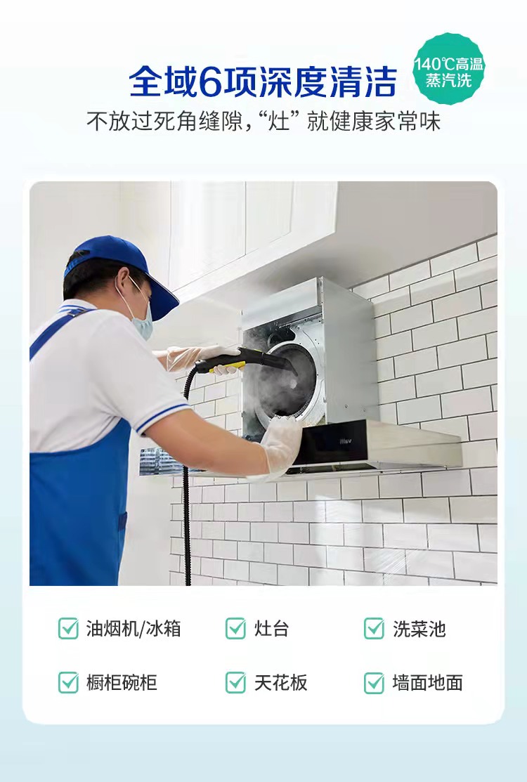 厨房蒸汽洗