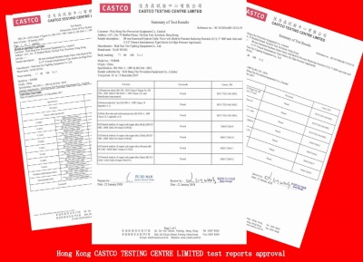 Hong Kong CASTCO TESTING CENTRE LIMITED test reports approval