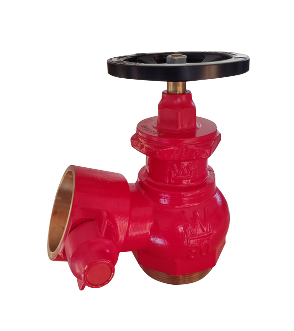 WH008 80mm Gunmetal Hydrant Outlet Valve With Built-in Pressure Reducing Function