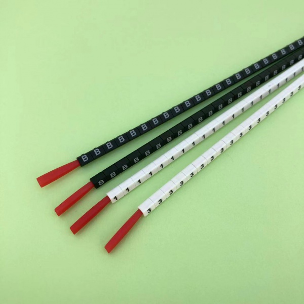 Snap on cable markers