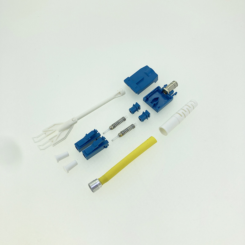 LC uniboot 光纤连接器散件-HD拉杆式