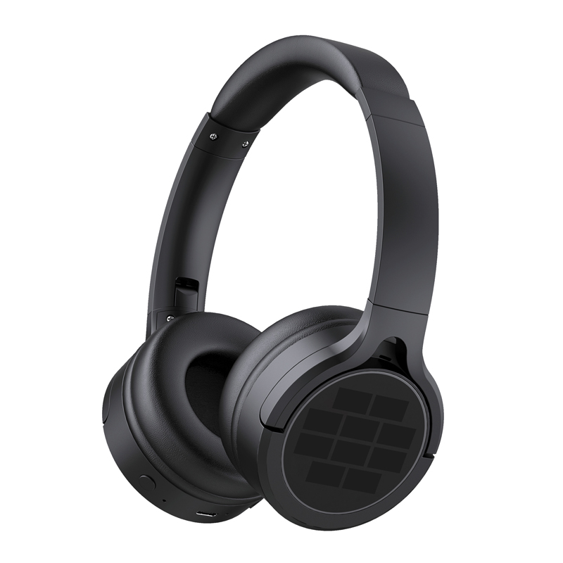 HIFI stereo solar powered headphones BT-1705PV