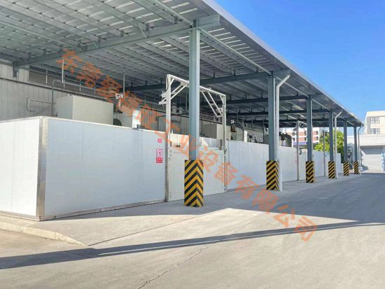 管材集团企业和爱福旺长期合作550°C大型高温烤房项目