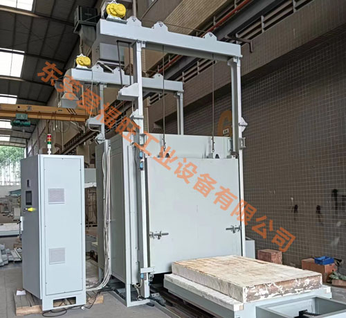 1350度高温双门双台车电阻炉，高温台车烤炉，非标1350度高温工业烤箱