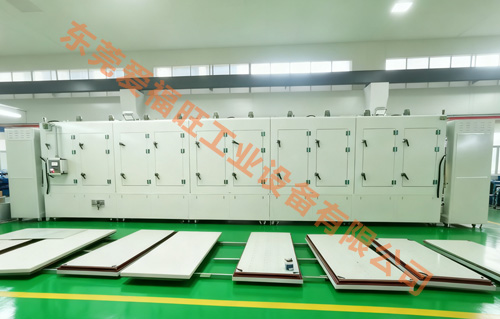 13米老化隧道炉主要用于电子产品、元器件不良品筛选