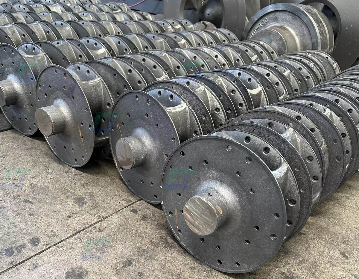 The new product technology is widely used in the production of rubber flow parts and Sic silicon carbide skeleton of slurry pump