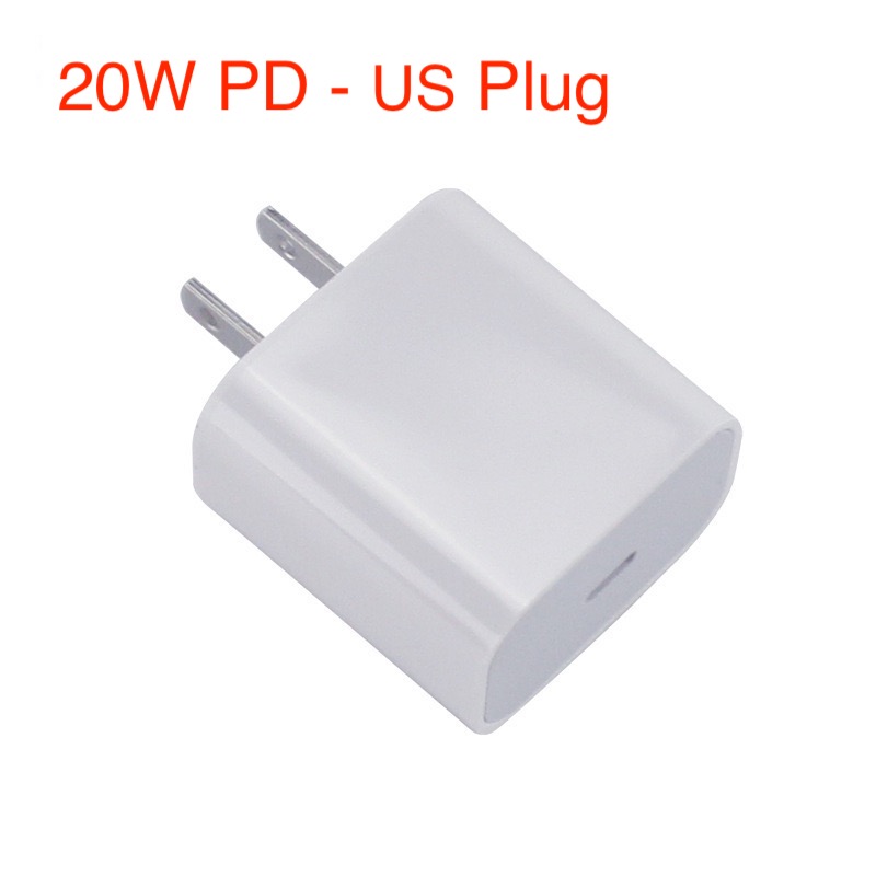 （US Plug） 20W USB-C PD Power Adapter