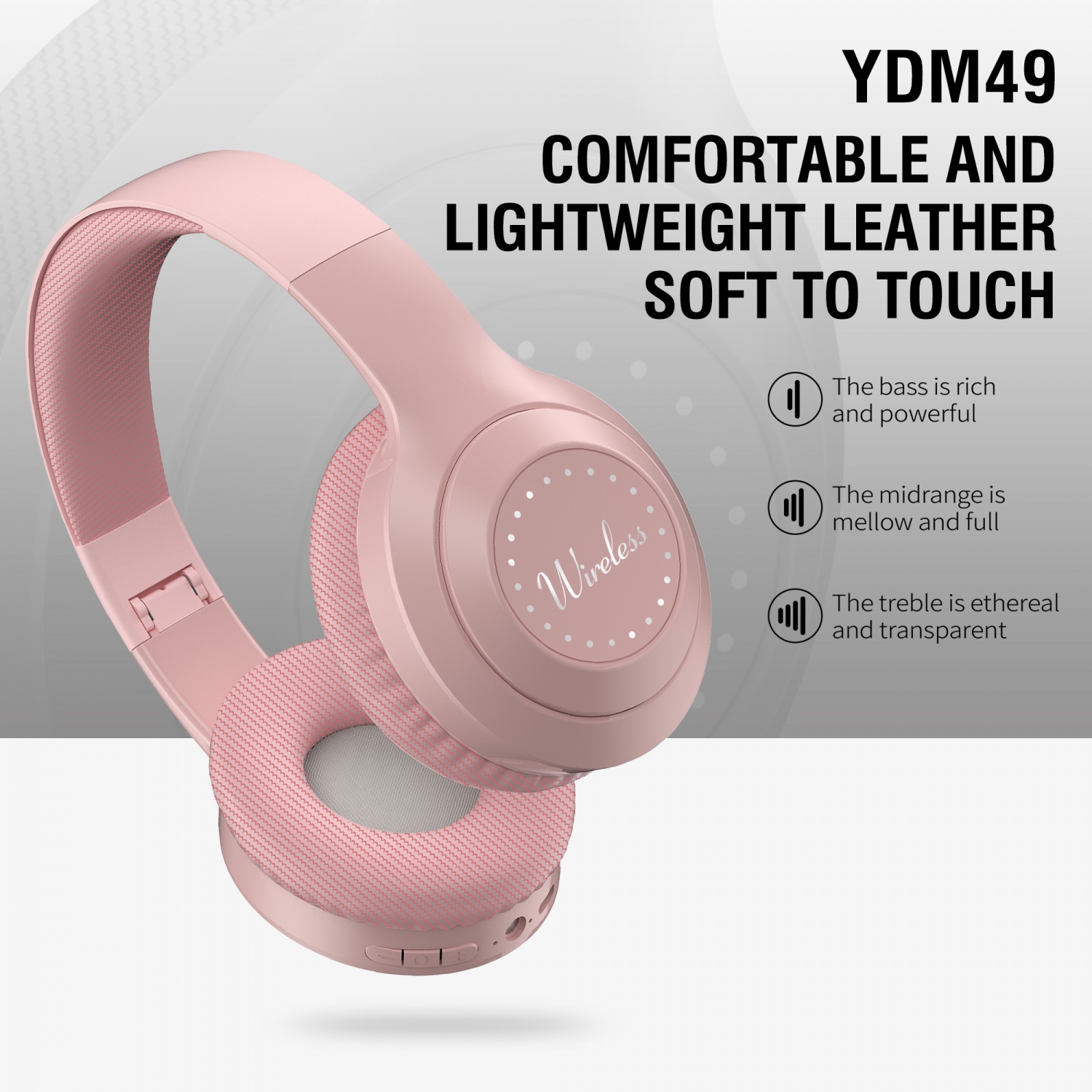 （YDM49） Wireless Bluetooth Headphone