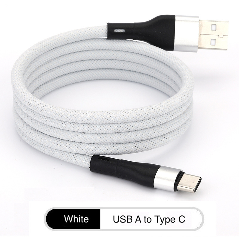 Magnetic Automatic Organization USB A to Type C 20W Cable （Avoid mess） 