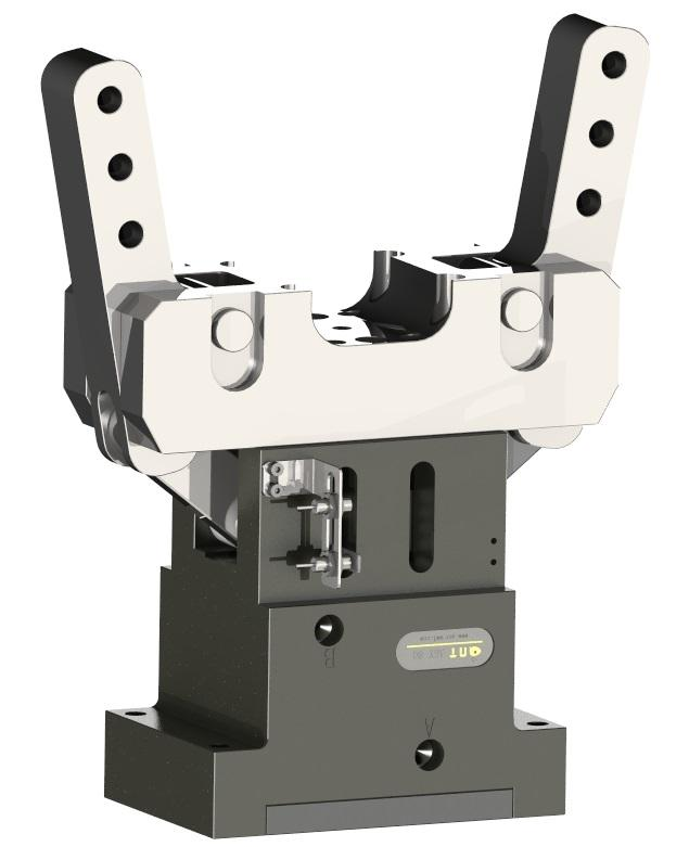 精准定位：二指张角手爪在热锻工件搬运中的技术优势