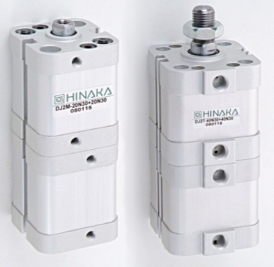 气缸DJ2T倍力型,DJ2M多端点行程型