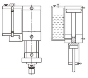增压缸APT2-P预压式油气接触型