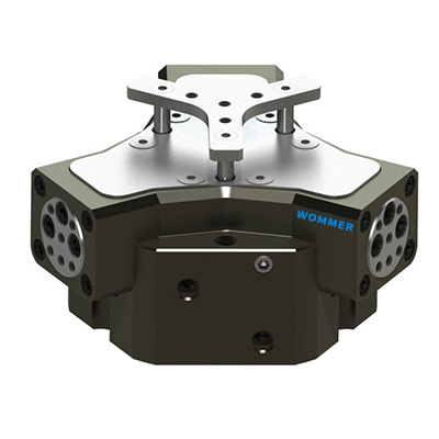 三指定心夹爪带弹簧顶料装置AZN，AZF工业机器人/桁架机器人抓取,夹持,搬运 图片 价格 货期