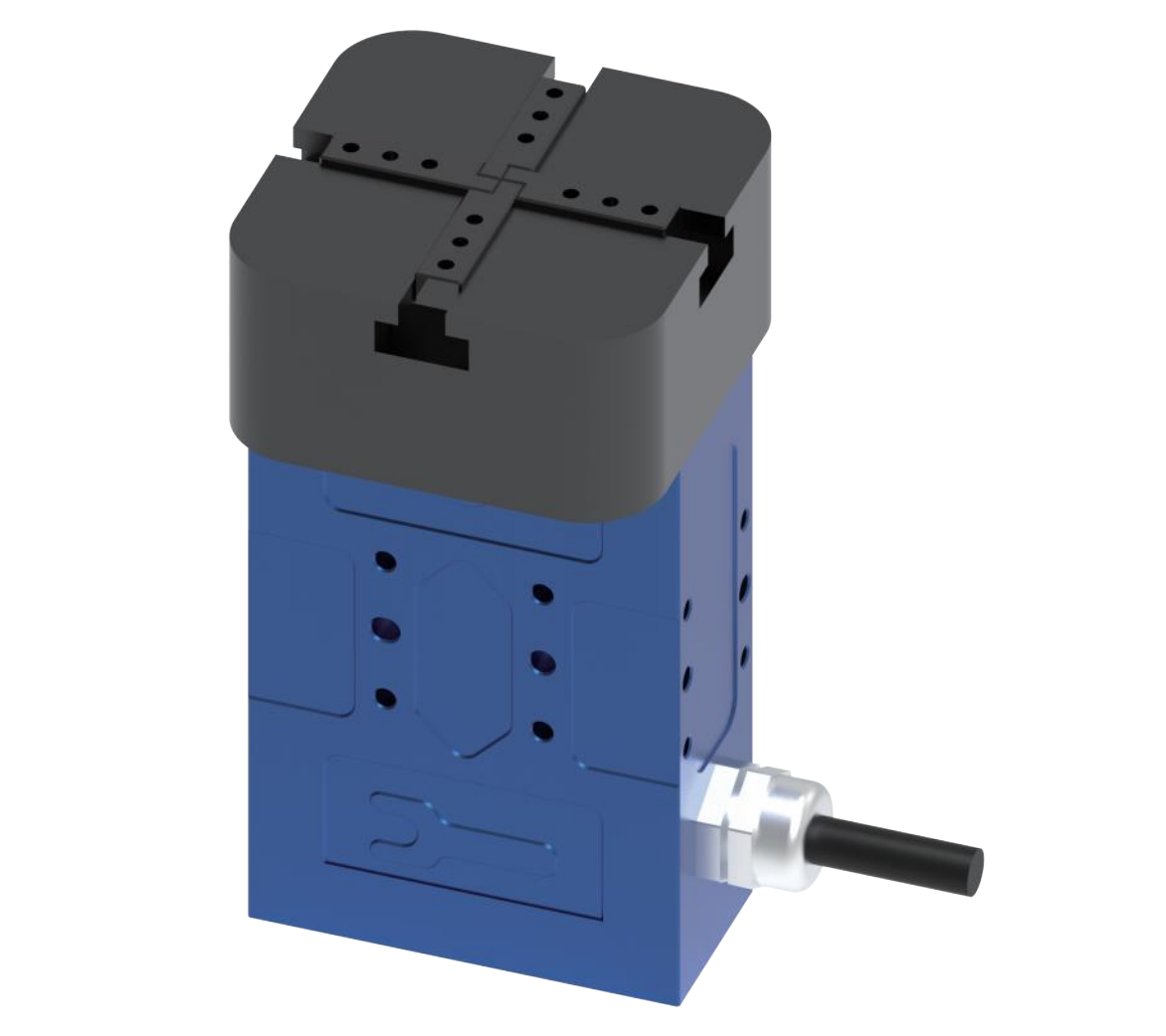 四指电动定心夹爪 EPG4-20-50 夹持力15-50N 行程0-10mm