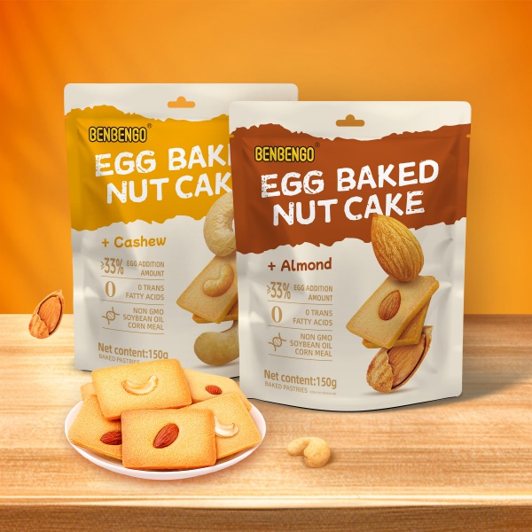Egg Baked Nut Cake