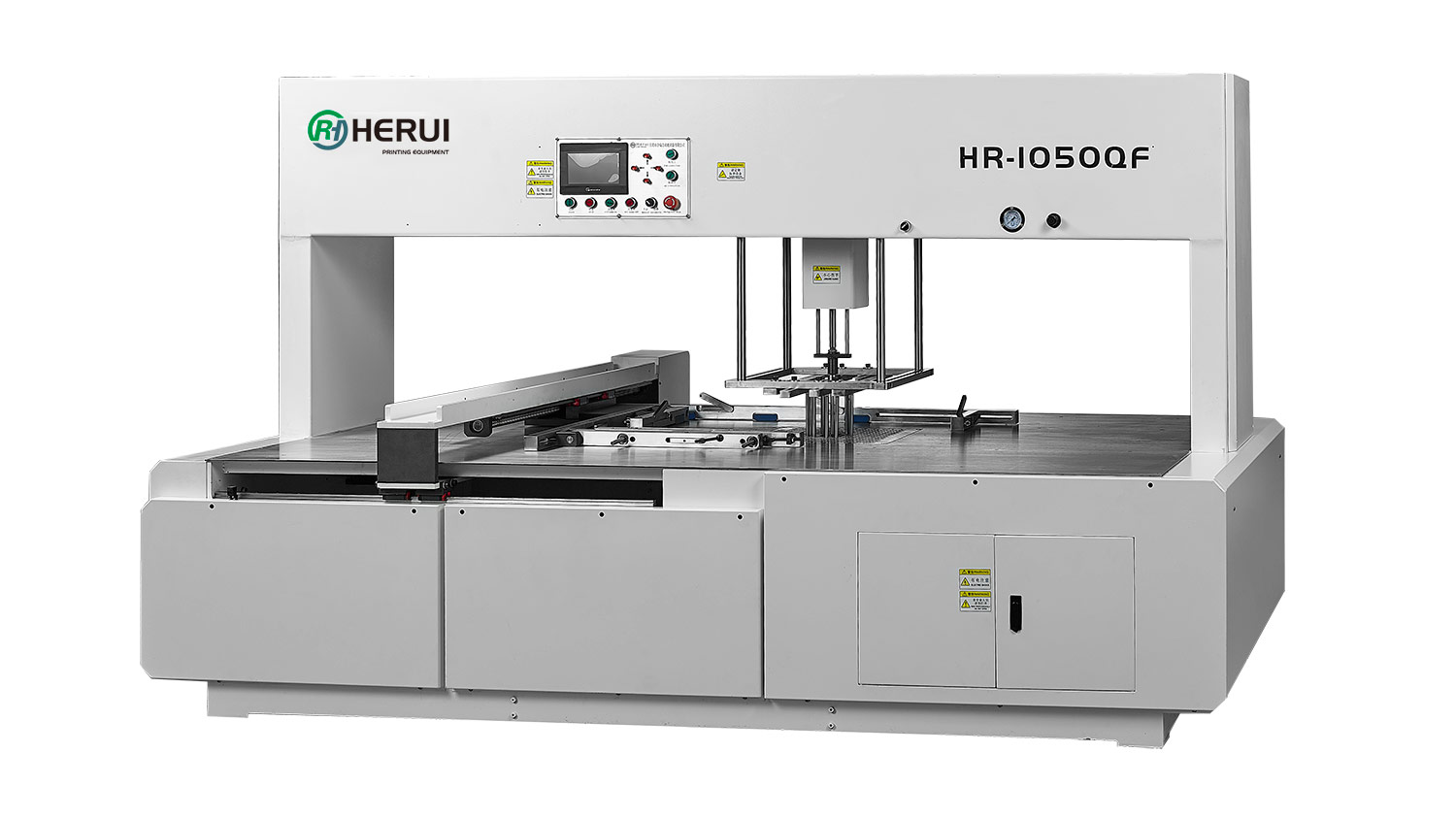 Single station high-speed program-controlled waste stripping machine