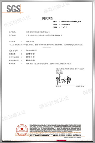 电力管撕裂报告