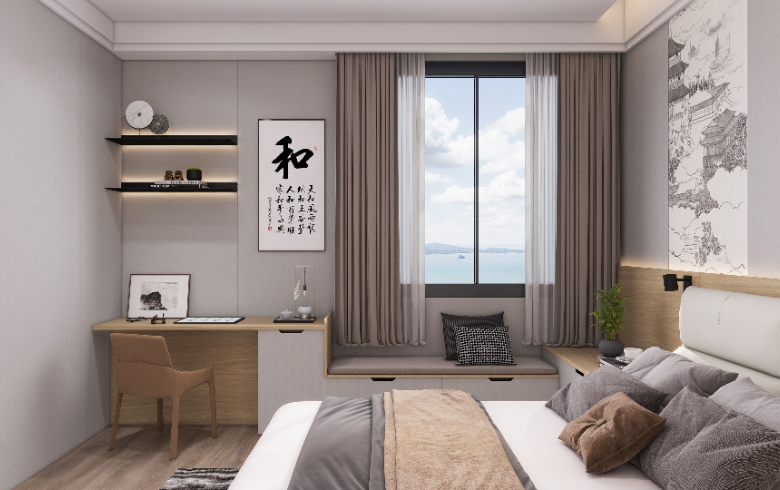 现代流行简约全屋家具定制案例